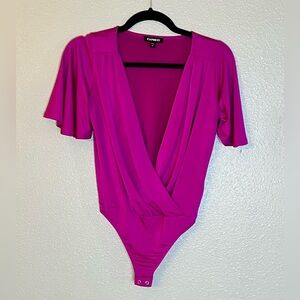 Express Fuchsia Bodysuit